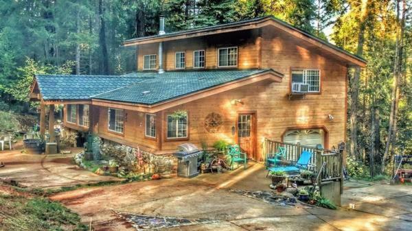 A Lovely Cabin House At Way Woods Retreat With Outdoor Hot Tub! - By Sacred Hub Mgmt Foresthill Exteriér fotografie